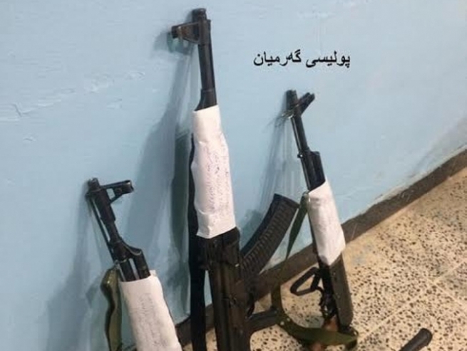 لە سنووری گەرمیان باندێکی دزیکردن دەستگیر کران